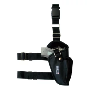 SWISS ARMS BLACK LEG HOLSTER - CLICK ARMS