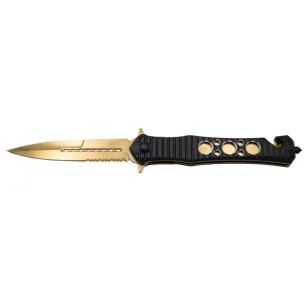 THIRD TACTICAL FOLDING KNIFE GOLD PATTERN - CLICK ARMS