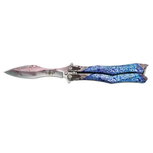 THIRD BUTTERFLY KNIFE PATTERN MARINE 3D BLADE 11CM - CLICK ARMS