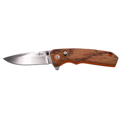 THIRD FOLDING KNIFE WOOD AND STEEL BLADE 8.5CM - CLICK ARMS