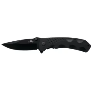 THIRD TACTICAL FOLDING KNIFE BLACK - CLICK ARMS