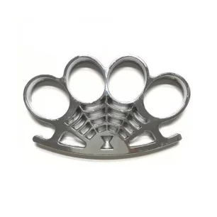 SPIDER BRASS KNUCKLE Chrome - CLICK ARMS
