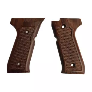 BROWN GRIPS FOR F92 MODELS - CLICK ARMS