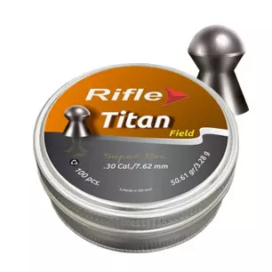RIFLE FIELD TITAN PELLETS 7.62mm x100 - CLICK ARMS