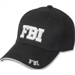 BLACK FBI CAP - CLICK ARMS