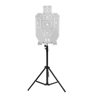 SILHOUETTE TARGET ON METAL STAND - CLICK ARMS