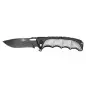 THIRD TACTICAL FOLDING KNIFE BLACK AND GREY
