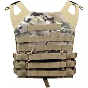 JS-TACTICAL AIRSOFT PLATE HOLDER Camo - CLICK ARMS